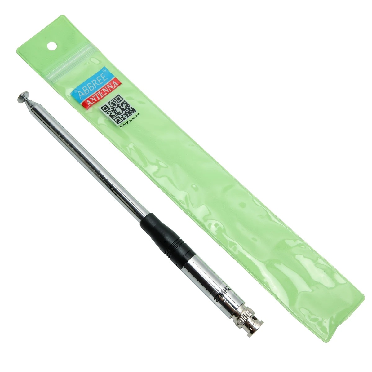 ABBREE Antena Walkie Talkie Telescopic 50 Ohm 27MHz 20W 1.3M BNC - CB-02 Gambar produk ABBREE Antena Walkie Talkie Telescopic 50 Ohm 27MHz 20W 1.3M BNC - CB-02