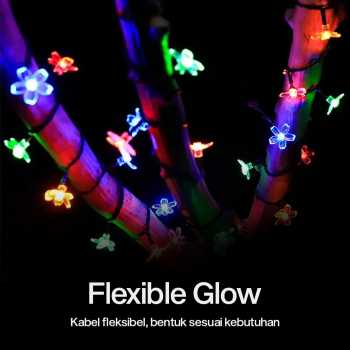 Gambar produk YUSHILED Lampu Hias String Lights 50 LED 7M with Solar Panel - M072