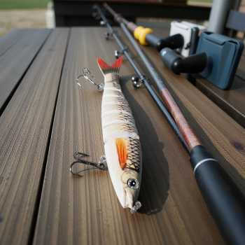 Gambar produk GOBAIT Umpan Pancing Ikan Lifelike Fish Bait Lure 8 Section 13.5cm 25g - GB-13