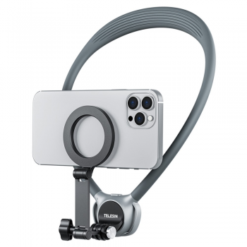Gambar produk TELESIN Holder Leher Kamera HP Neck Mount with Magnetic Phone Holder - SE2.0