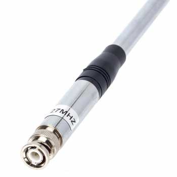 Gambar produk ABBREE Antena Walkie Talkie Telescopic 50 Ohm 27MHz 20W 1.3M BNC - CB-02