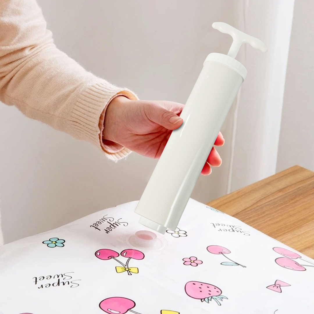 Joybos Pompa Vakum Baju Manual Travel Vacuum Bag Hand Pump - JB70 Gambar produk Joybos Pompa Vakum Baju Manual Travel Vacuum Bag Hand Pump - JB70