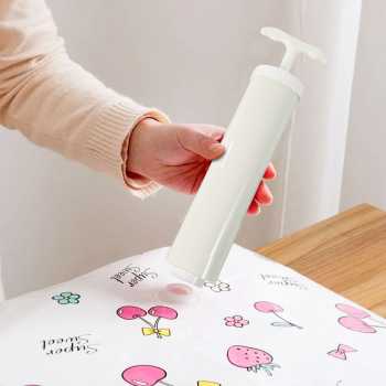 Gambar produk Joybos Pompa Vakum Baju Manual Travel Vacuum Bag Hand Pump - JB70