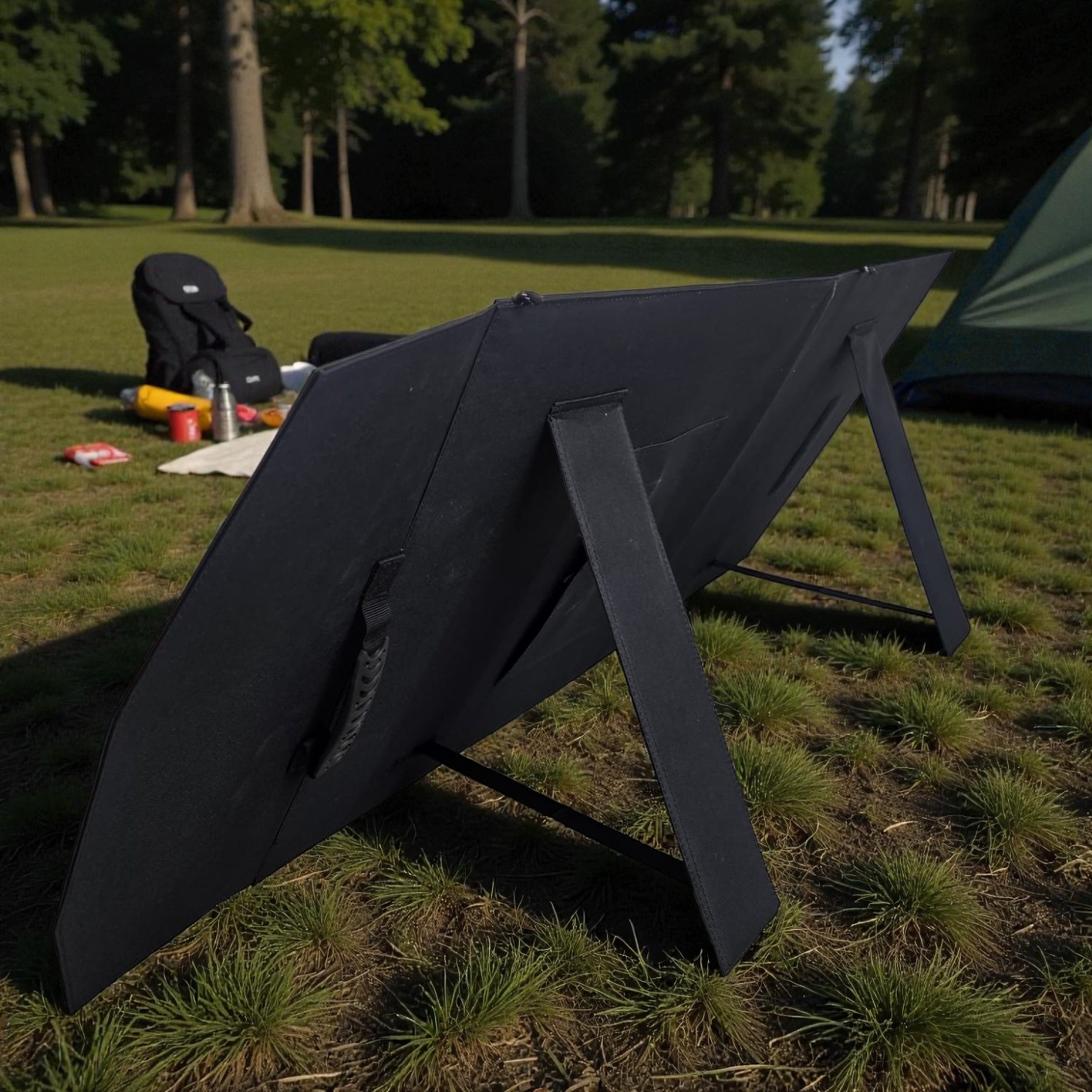 ALLPOWER Panel Surya Solar Foldable Monocrystalline 2 Fold 100W - AP-210 Gambar produk ALLPOWER Panel Surya Solar Foldable Monocrystalline 2 Fold 100W - AP-210