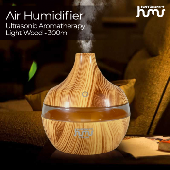 Taffware HUMI Air Humidifier Mini Ultrasonic Aroma Diffuser RGB 300ml - KJR-J003