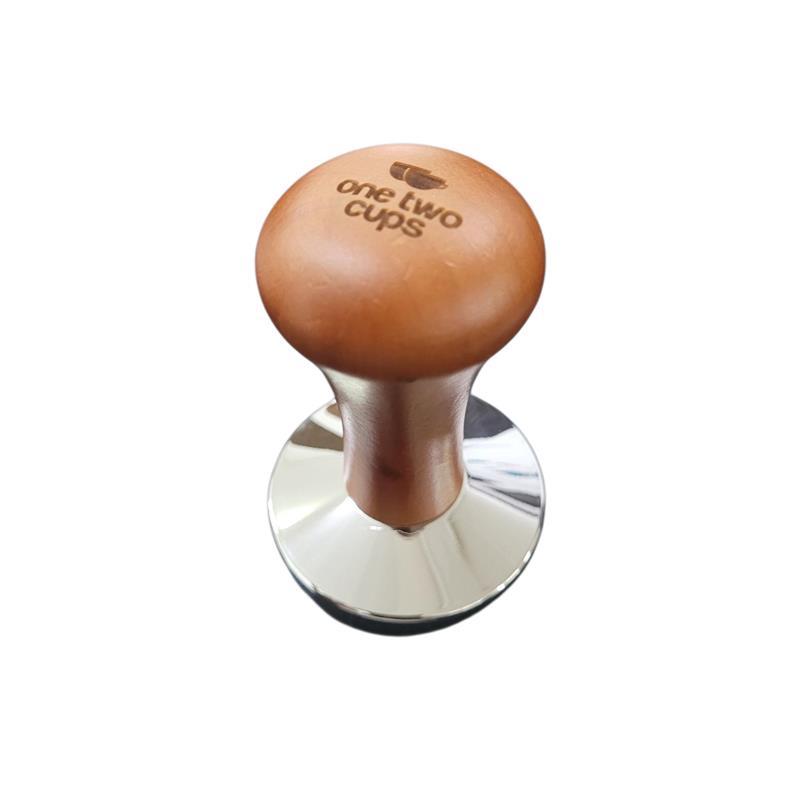 Gambar produk One Two Cups Tamper Kopi Espresso Flat Base Stainless Steel 58mm - 7IYC