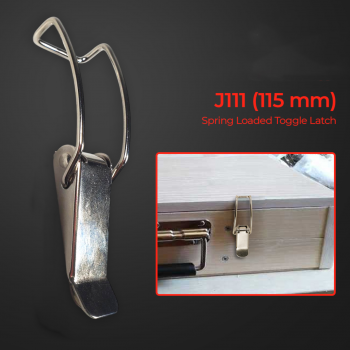 Taffware Kaitan Peti Gerendel Spring Loaded Toggle Latch Catch Hasp - KAK-J