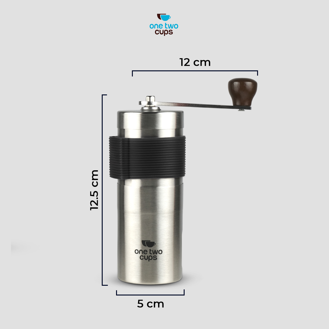 Gambar produk One Two Cups Alat Penggiling Kopi Manual Coffee Grinder Adjustable - ZX-A65