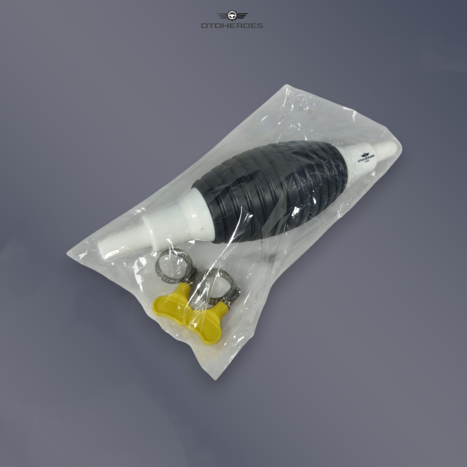 OTOHEROES Pompa Tangan Transfer Bensin Mobil Oil Extractor with 2 Klem - NC03 Gambar produk OTOHEROES Pompa Tangan Transfer Bensin Mobil Oil Extractor with 2 Klem - NC03