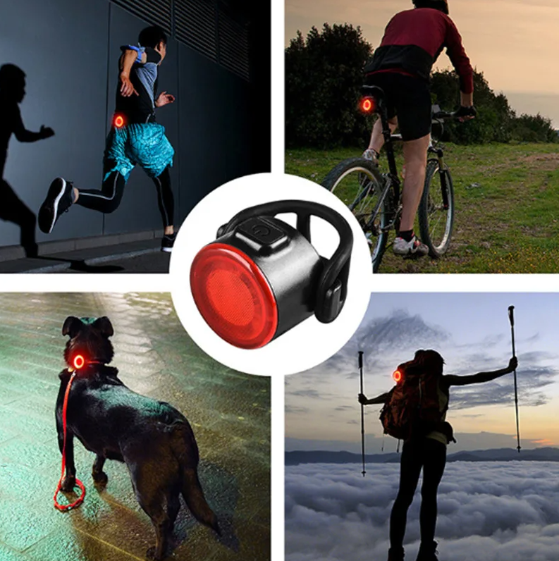 LIDS Lampu Sepeda Depan Belakang LED Rechargeable Waterproof 1 Set - XA-325 Gambar produk LIDS Lampu Sepeda Depan Belakang LED Rechargeable Waterproof 1 Set - XA-325