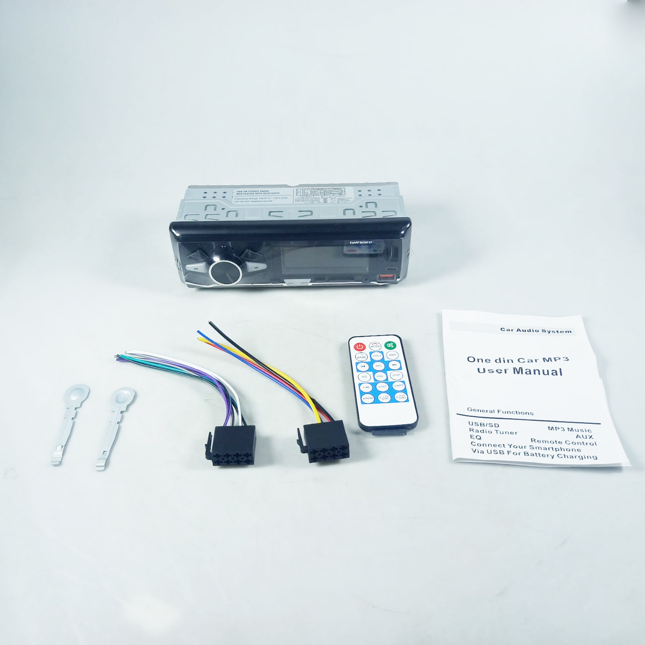 Taffware Tape Mobil Audio MP3 Player Bluetooth Dual USB Hands Free ISO - HL32 Gambar produk Taffware Tape Mobil Audio MP3 Player Bluetooth Dual USB Hands Free ISO - HL32