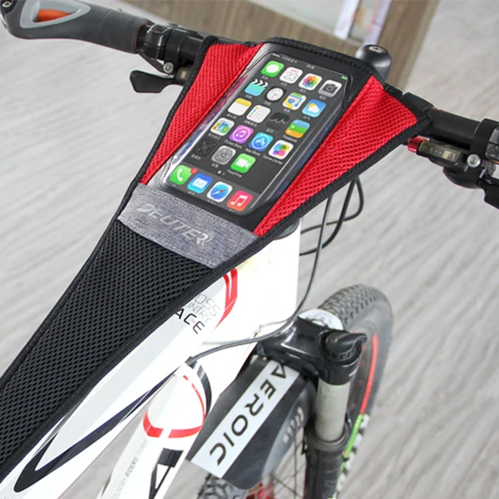 Gambar produk Deuter Jaring Keringat Sepeda Sweatband Bicycle Net Pouch Touchscreen - D660