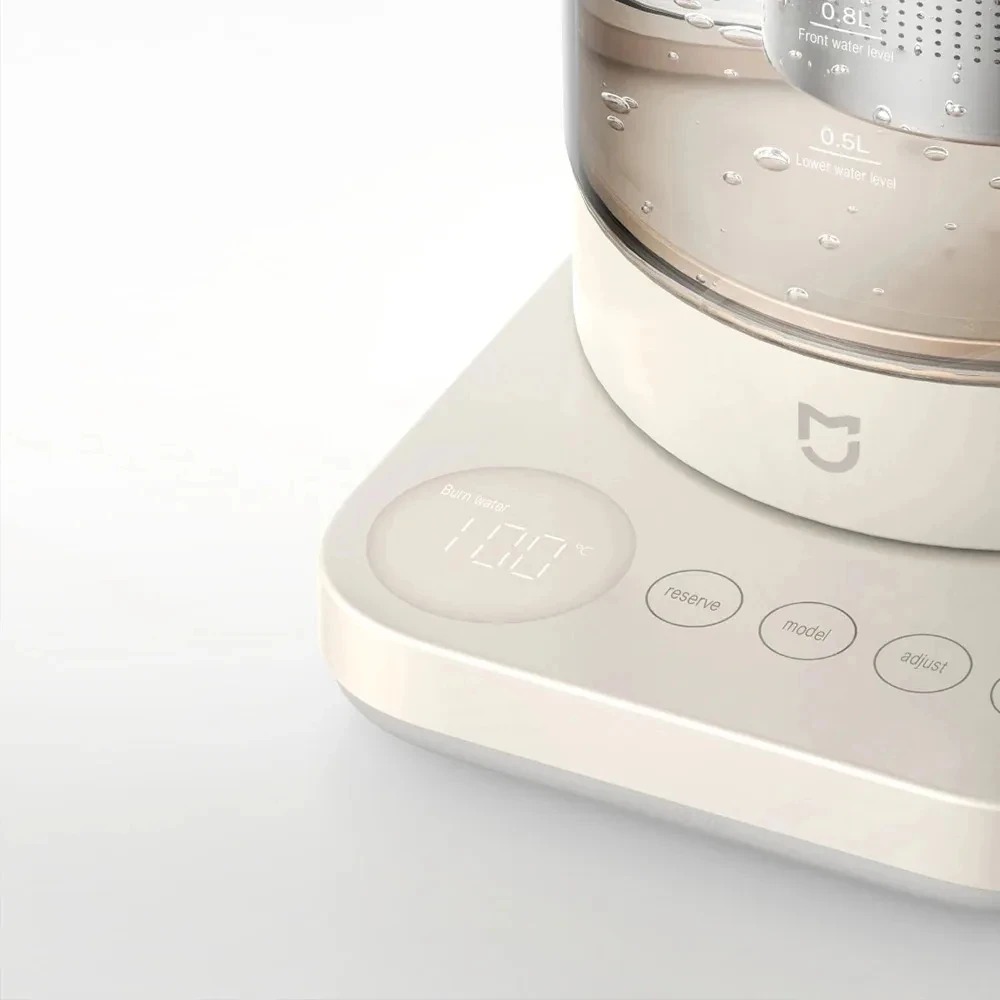 Xiaomi Mijia Teko Listrik Pemanas Air Multifungsi Water Heater 1.5L - S2 Gambar produk Xiaomi Mijia Teko Listrik Pemanas Air Multifungsi Water Heater 1.5L - S2