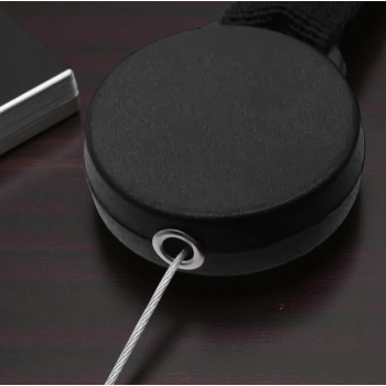 Gambar produk JIGONG Gantungan Kunci Retractable Carabiner Keychain Steel Wire Rope - JIG-012S