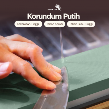 Gambar produk KNIFEZER Glitzy Batu Pengasah Pisau Whetstone Knife Sharpener 1000/3000 - Wkss-02