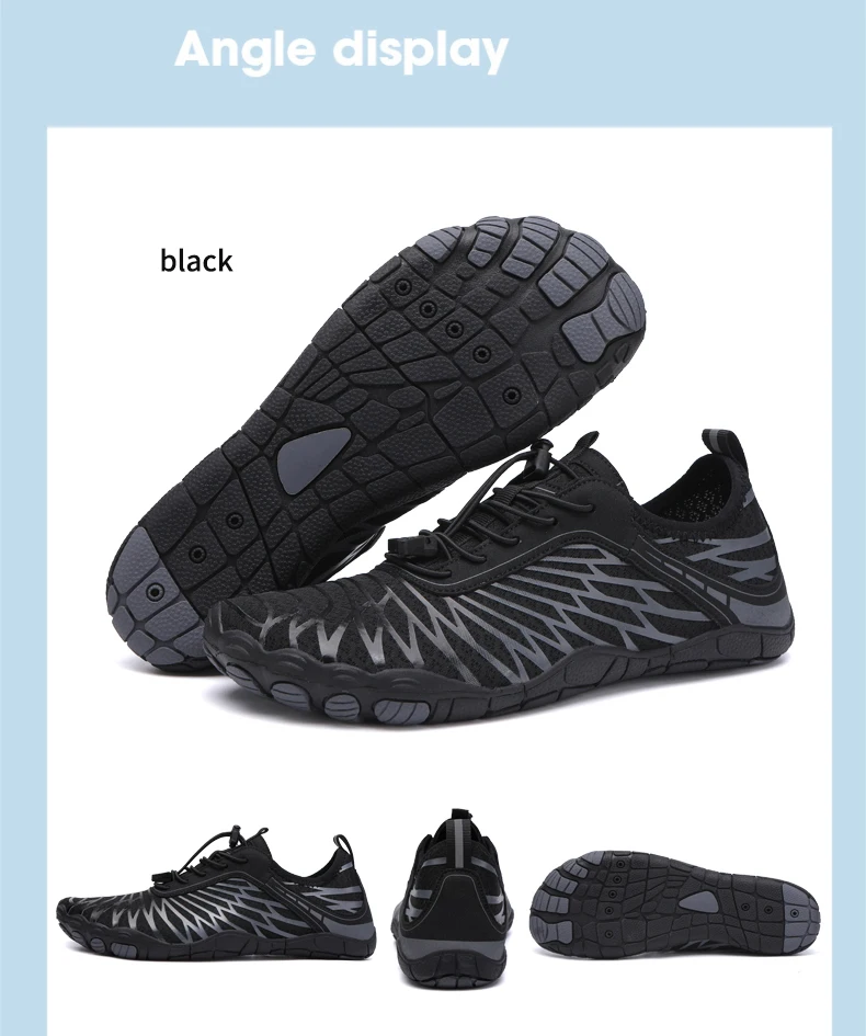 LOPZ Sepatu Lima Jari Outdoor Breathable Hiking Unisex Sports Shoes 42 - L442 Gambar produk LOPZ Sepatu Lima Jari Outdoor Breathable Hiking Unisex Sports Shoes 42 - L442