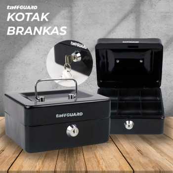 Gambar produk TaffGUARD Kotak Brankas Uang Safebox Key Lock 15.2x12.2x7.6cm - JJZS68