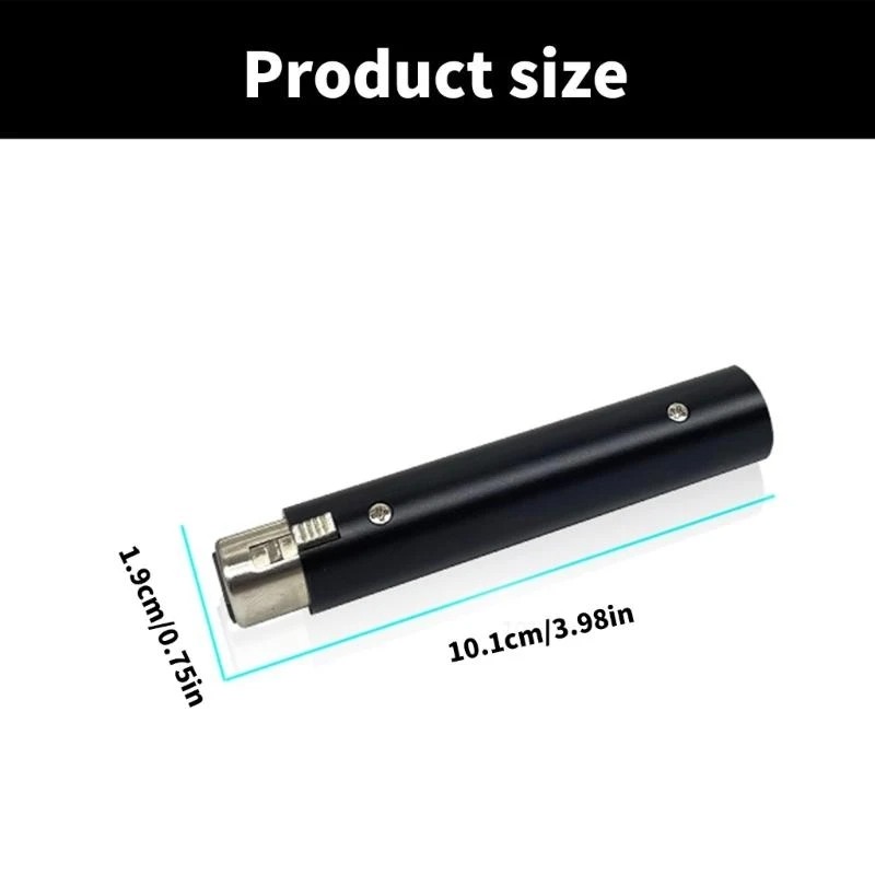 Alloet Microphone Preamplifier Gain Booster Low Noise XLR 28dB 48V - DM1 Gambar produk Alloet Microphone Preamplifier Gain Booster Low Noise XLR 28dB 48V - DM1