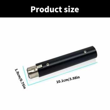 Gambar produk Alloet Microphone Preamplifier Gain Booster Low Noise XLR 28dB 48V - DM1