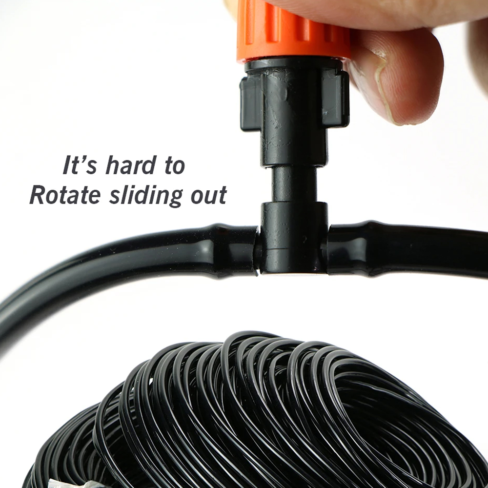 Gambar produk MUCIAKIE Selang Irigasi Dripper Hidroponik PVC Hose 3/5mm 1/8 Inch 20M - MC-20