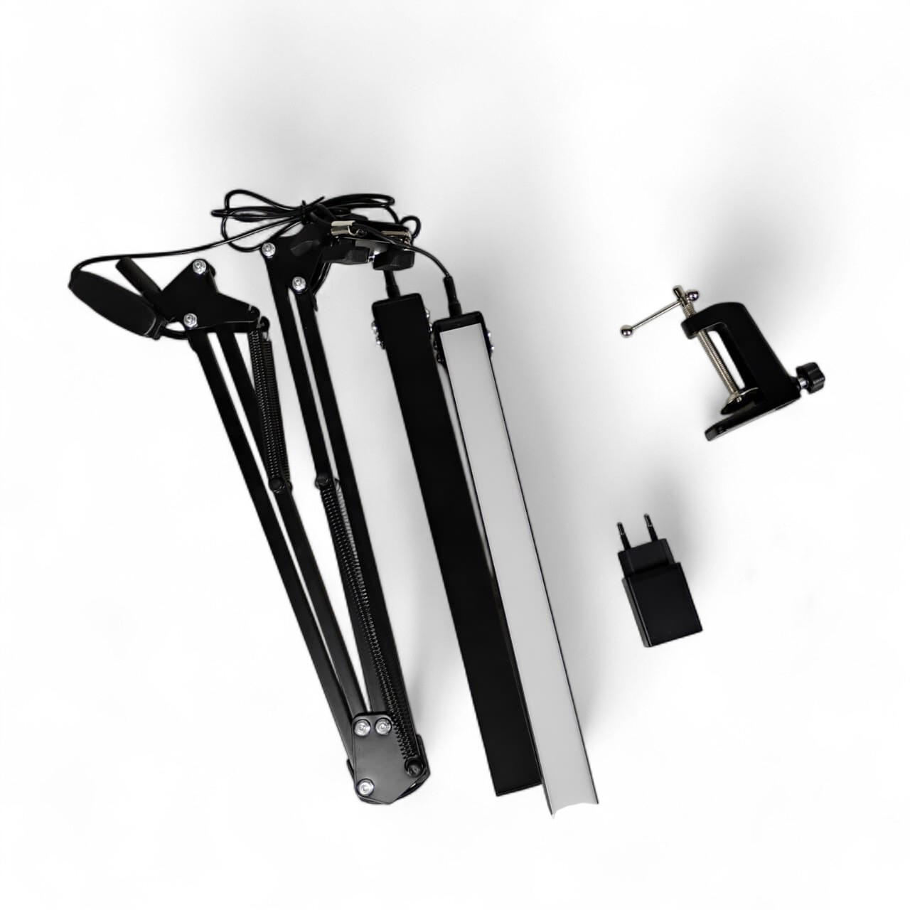 Gambar produk ZINUO Lampu Meja Baca LED Double Head 3 Color Mode SMD 12V 24W - ZN14