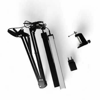 Gambar produk ZINUO Lampu Meja Baca LED Double Head 3 Color Mode SMD 12V 24W - ZN14