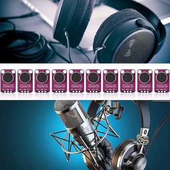 Gambar produk AITEXM Electret Microphone Amplifier Module Manual Adjustable Gain - GY-MAX4466