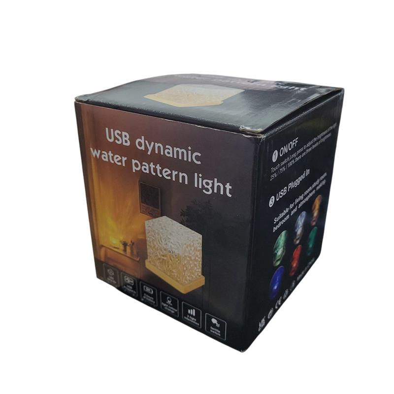 Gambar produk RISIFY Lampu Tidur Proyektor LED Water Ripple 16 Color Square 3W - SFY23