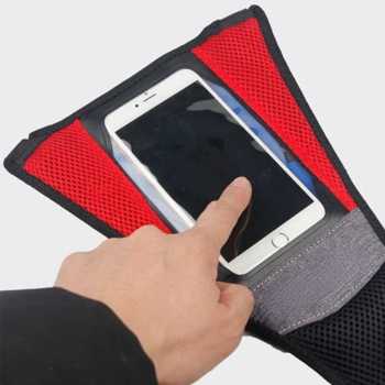 Gambar produk Deuter Jaring Keringat Sepeda Sweatband Bicycle Net Pouch Touchscreen - D660