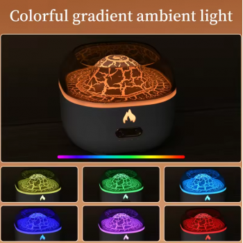 Gambar produk NEWSTYLE Air Humidifier Aromatherapy Aesthetic Volcano Diffuser 200ml - H-80