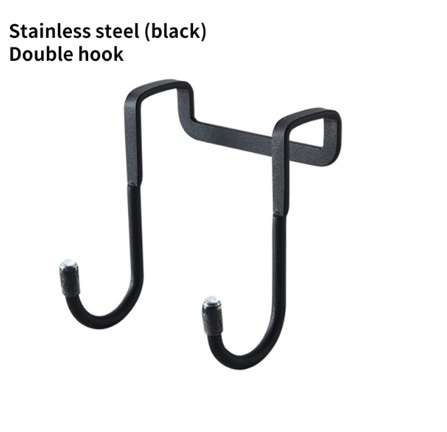 HIMO Gantungan Double Hook Coat Hanger S Type Stainless Steel 201 1PCS - HMS477 Gambar produk HIMO Gantungan Double Hook Coat Hanger S Type Stainless Steel 201 1PCS - HMS477