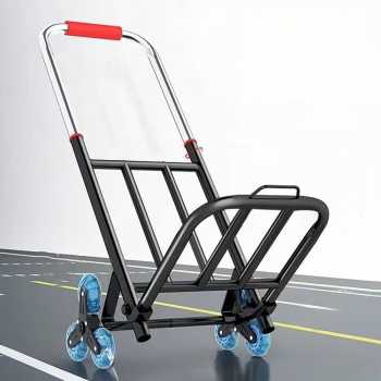 Gambar produk HAOTOOLS Troli Barang Lipat Foldable Trolley Cart Telescopic 3 Wheels - HT-25