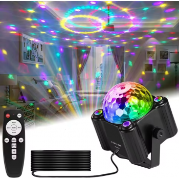 Gambar produk GOXI Lampu Sorot LED Beam Disco KTV Voice Control Glow Light 9W - G9