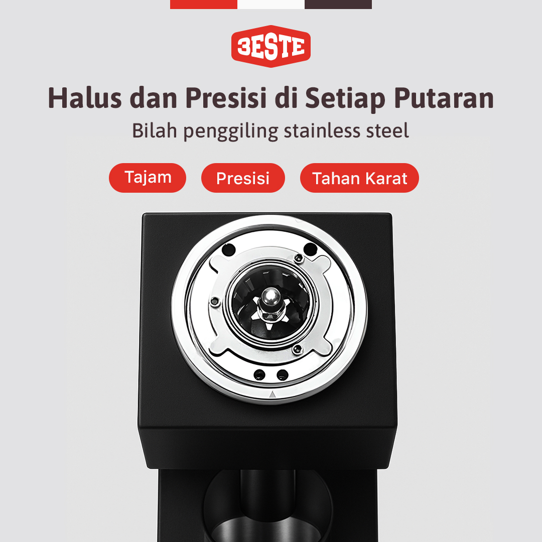 Trieste Alat Penggiling Kopi Elektrik Coffee Grinder 30g - 005 Gambar produk Trieste Alat Penggiling Kopi Elektrik Coffee Grinder 30g - 005