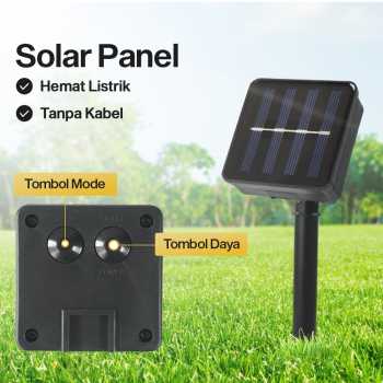 Gambar produk YUSHILED Lampu Hias String Lights 50 LED 7M with Solar Panel - M072