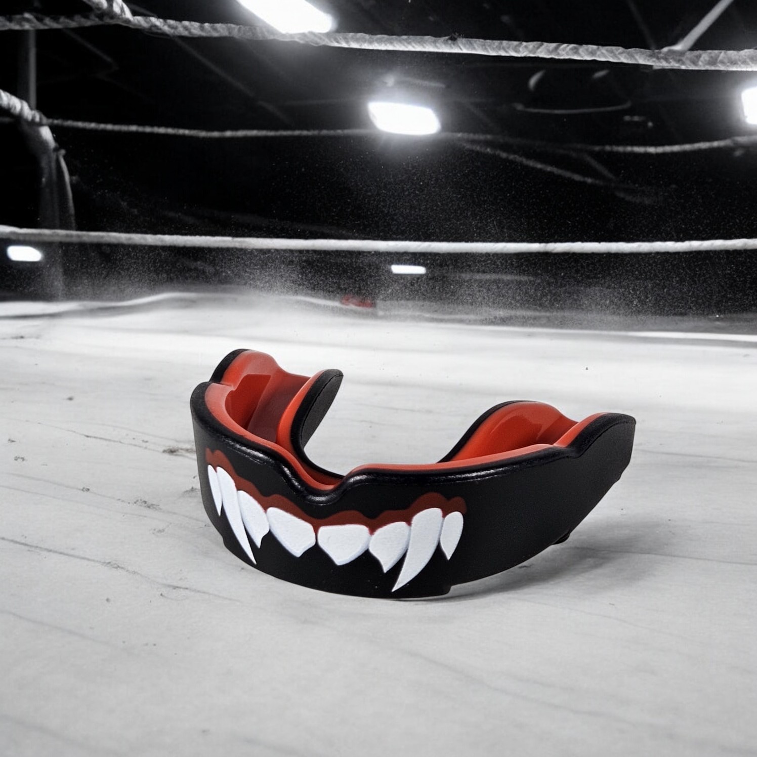 LINNHUE Pelindung Gigi Mulut Sport Mouthguard Gumshield Boxing - LH-57 Gambar produk LINNHUE Pelindung Gigi Mulut Sport Mouthguard Gumshield Boxing - LH-57