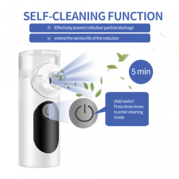 Gambar produk YAMAI Alat Terapi Pernapasan Mesh Nebulizer Portable Inhaler - YS-H301A