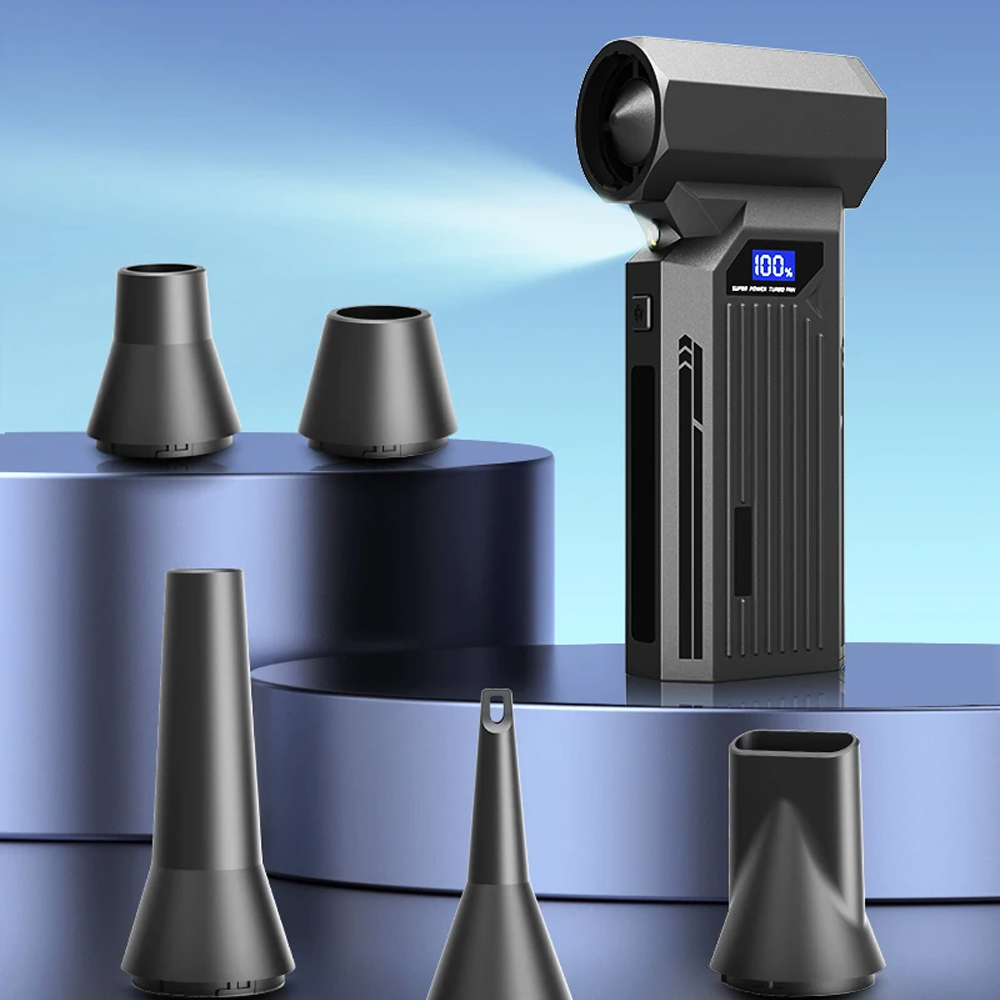 Gambar produk PINTUDY Air Duster Blower Vacuum Turbo Jet Fan 110000RPM 2000mAh 110W - Z2