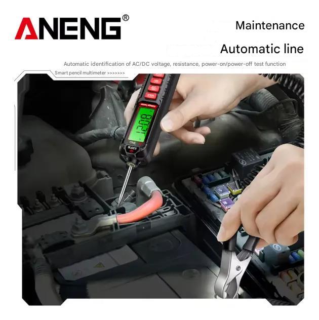 ANENG Digital Multimeter Tespen 2in1 Tester AC Voltage NCV 4000 Count - A3015 Gambar produk ANENG Digital Multimeter Tespen 2in1 Tester AC Voltage NCV 4000 Count - A3015