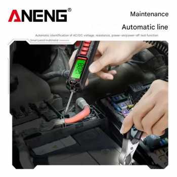 Gambar produk ANENG Digital Multimeter Tespen 2in1 Tester AC Voltage NCV 4000 Count - A3015