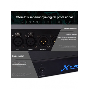 Gambar produk TZR Automatic 4 In 4 Out Mic Feedback Suppressor Frequency Shifter - T44