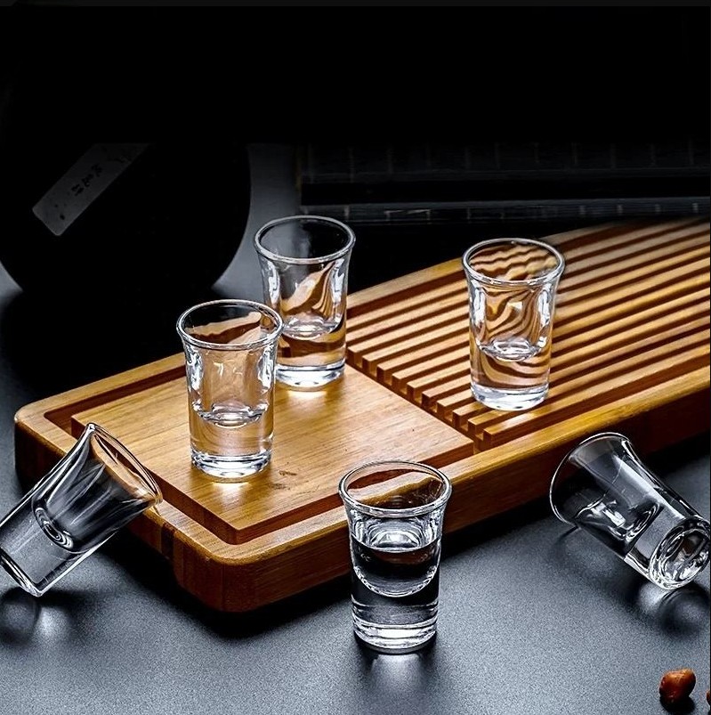 LELAMP Gelas Kaca Sloki Alkohol Mini Shot Wine Baiju Glass 30ml - LE36 Gambar produk LELAMP Gelas Kaca Sloki Alkohol Mini Shot Wine Baiju Glass 30ml - LE36