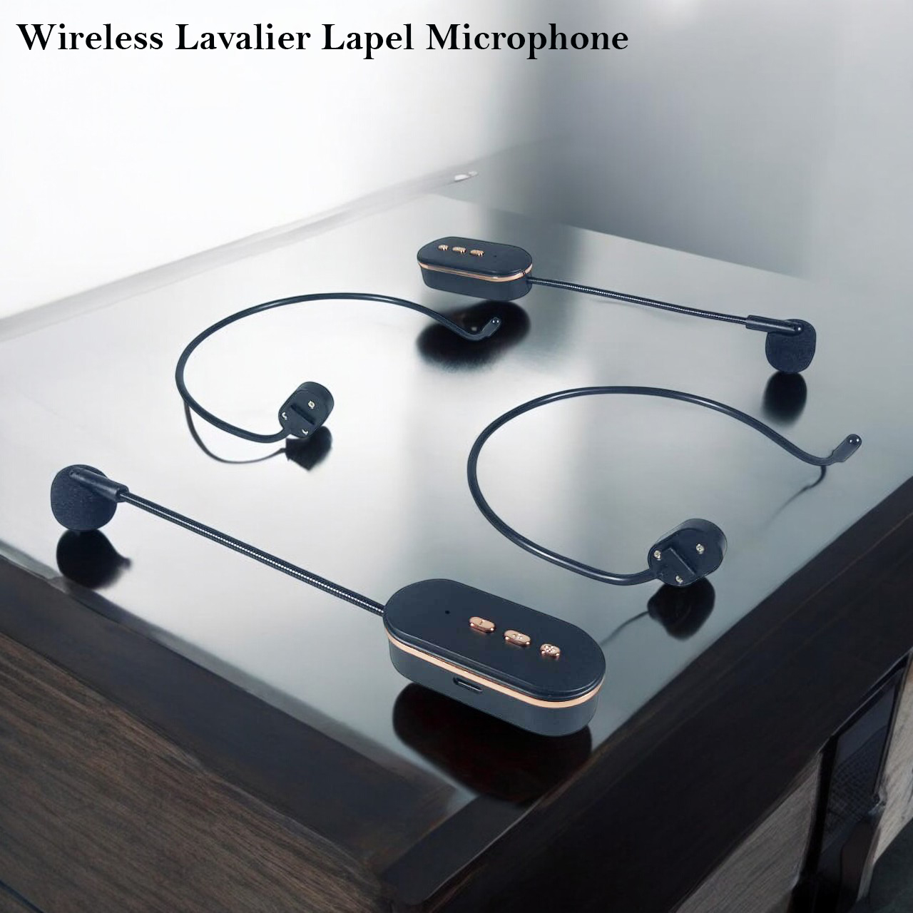 CLOVEY Wireless Lavalier Lapel Microphone 6.35mm Adapter 2.4GHz 2 Mic - SI09 Gambar produk CLOVEY Wireless Lavalier Lapel Microphone 6.35mm Adapter 2.4GHz 2 Mic - SI09