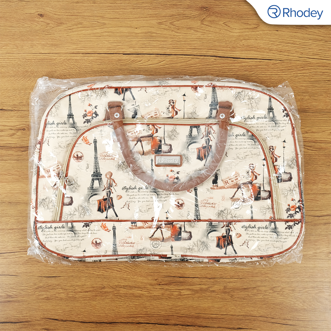 Gambar produk Rhodey RAIMIQI SEMOR Tas Jinjing Duffle Bag PU Leather Unisex 20 Inch Iron Beauty - CB001