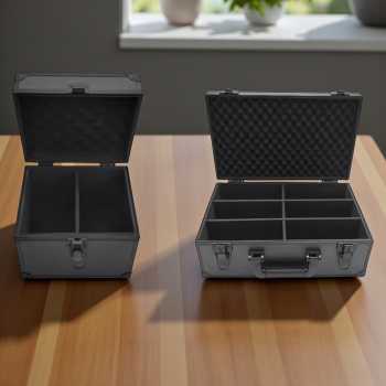 Gambar produk NiceLond Tas Koper Penyimpanan Kartu Trading Card Hard Case Aluminum 380x270x140mm - NL01