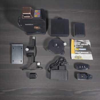 Gambar produk Taffware Laser Level Self Leveling 4D 16 Line Alarm With Remote - ND16