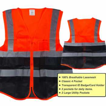 Gambar produk SPARDWEAR Rompi Proyek K3 Safety Vest Reflective High Visibility XL - 316
