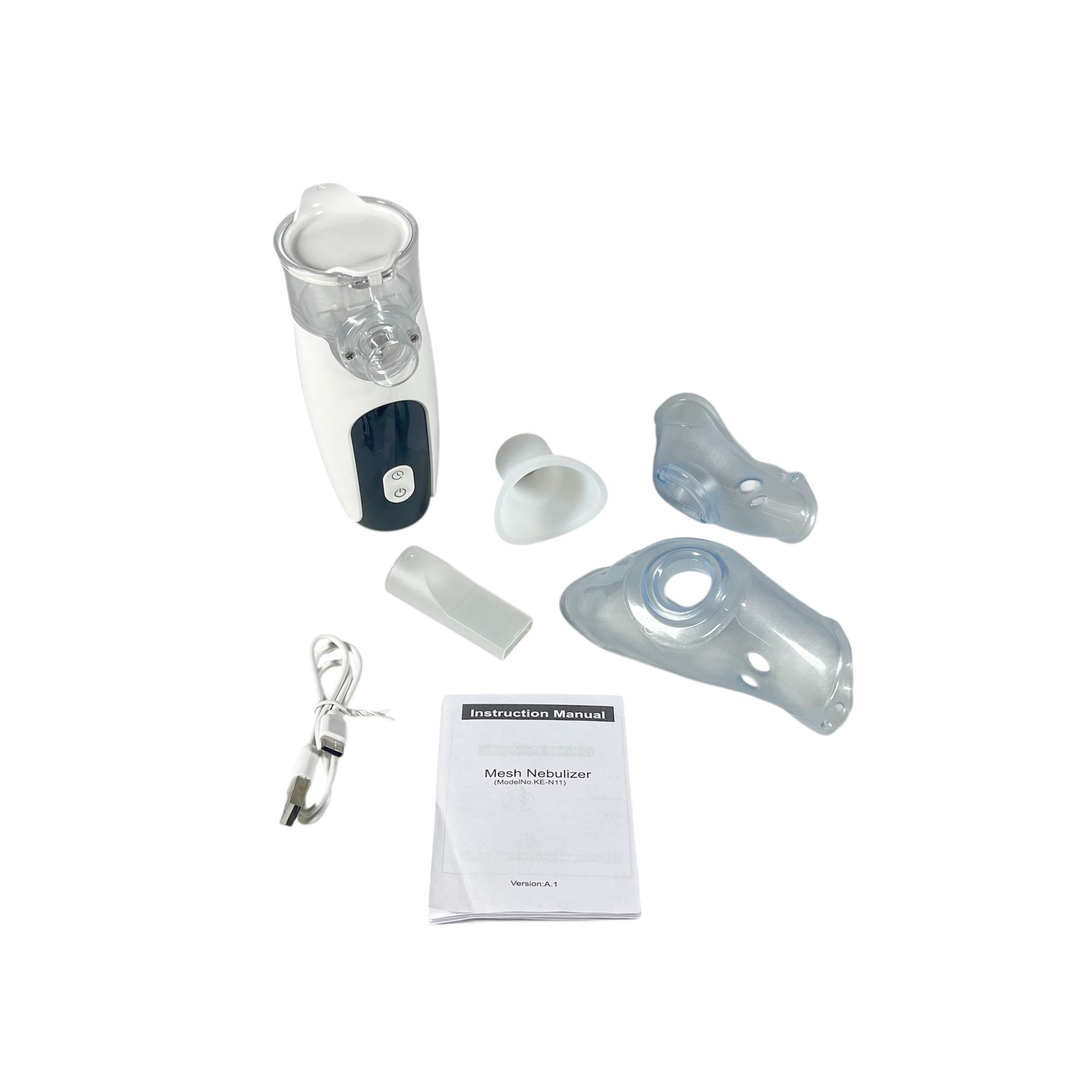 KEKANG Alat Terapi Pernapasan Mesh Nebulizer Portable Inhaler Plug In - KE-N11 Gambar produk KEKANG Alat Terapi Pernapasan Mesh Nebulizer Portable Inhaler Plug In - KE-N11