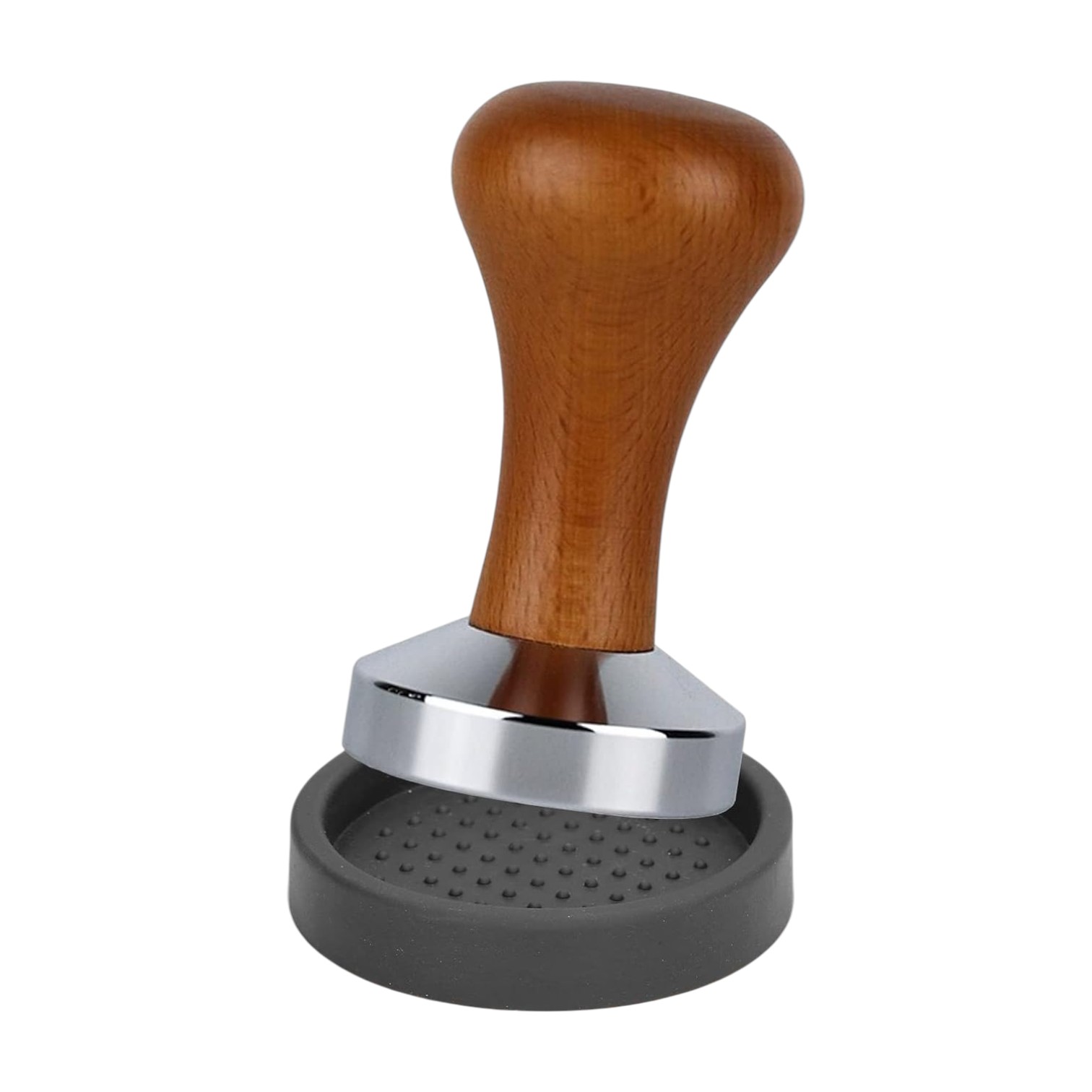 Gambar produk BOMBER Alas Tamper Tamping Mat Espresso SIlicone Portafilter 65mm - BB-151