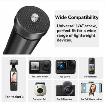 Gambar produk YUXI Tripod Mini Camera Portable Universal Monopod 1/4 Screw 8.2cm - YX-82